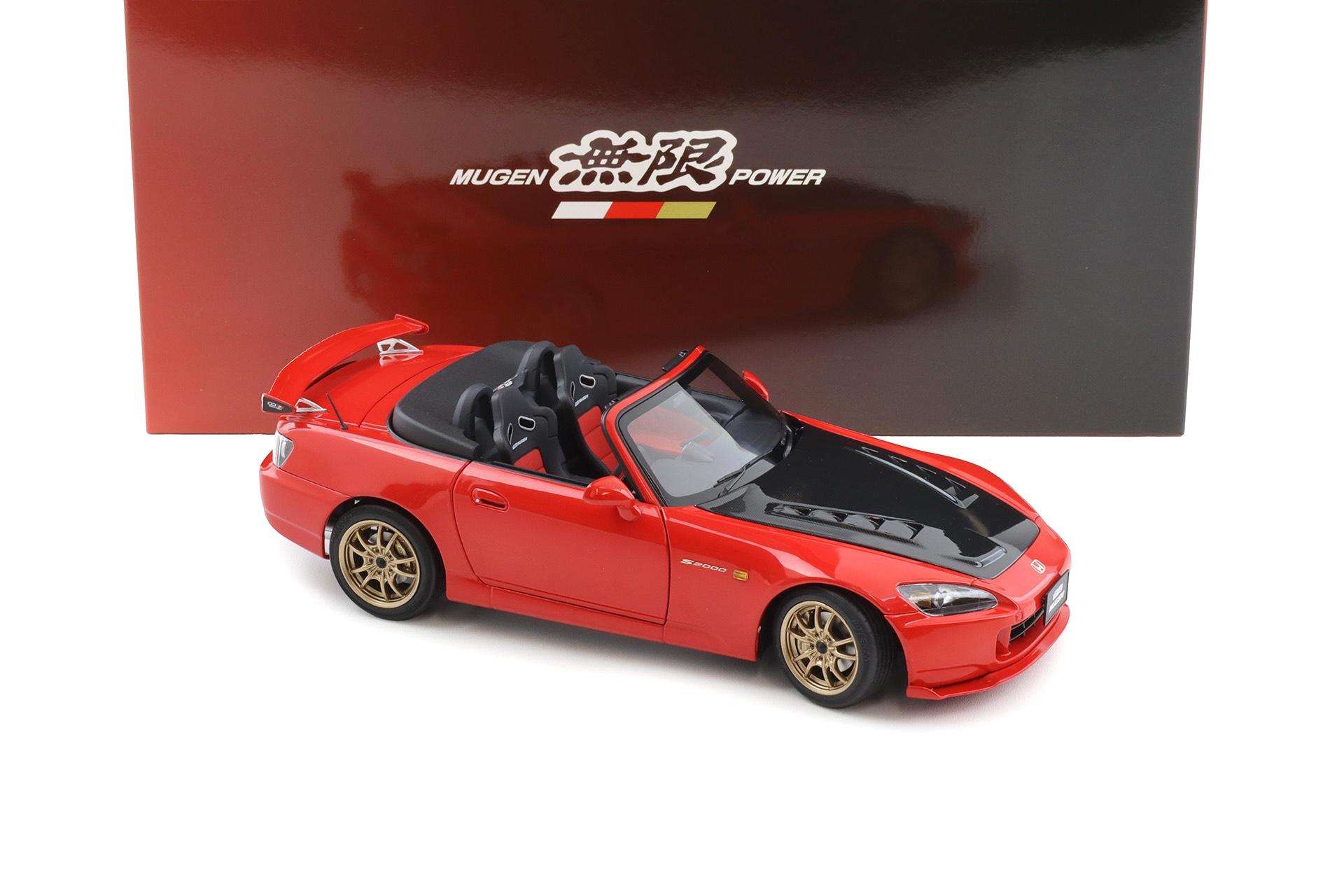 1:18 Motorhelix Honda S2000 (AP2) MUGEN New Formula red M85124