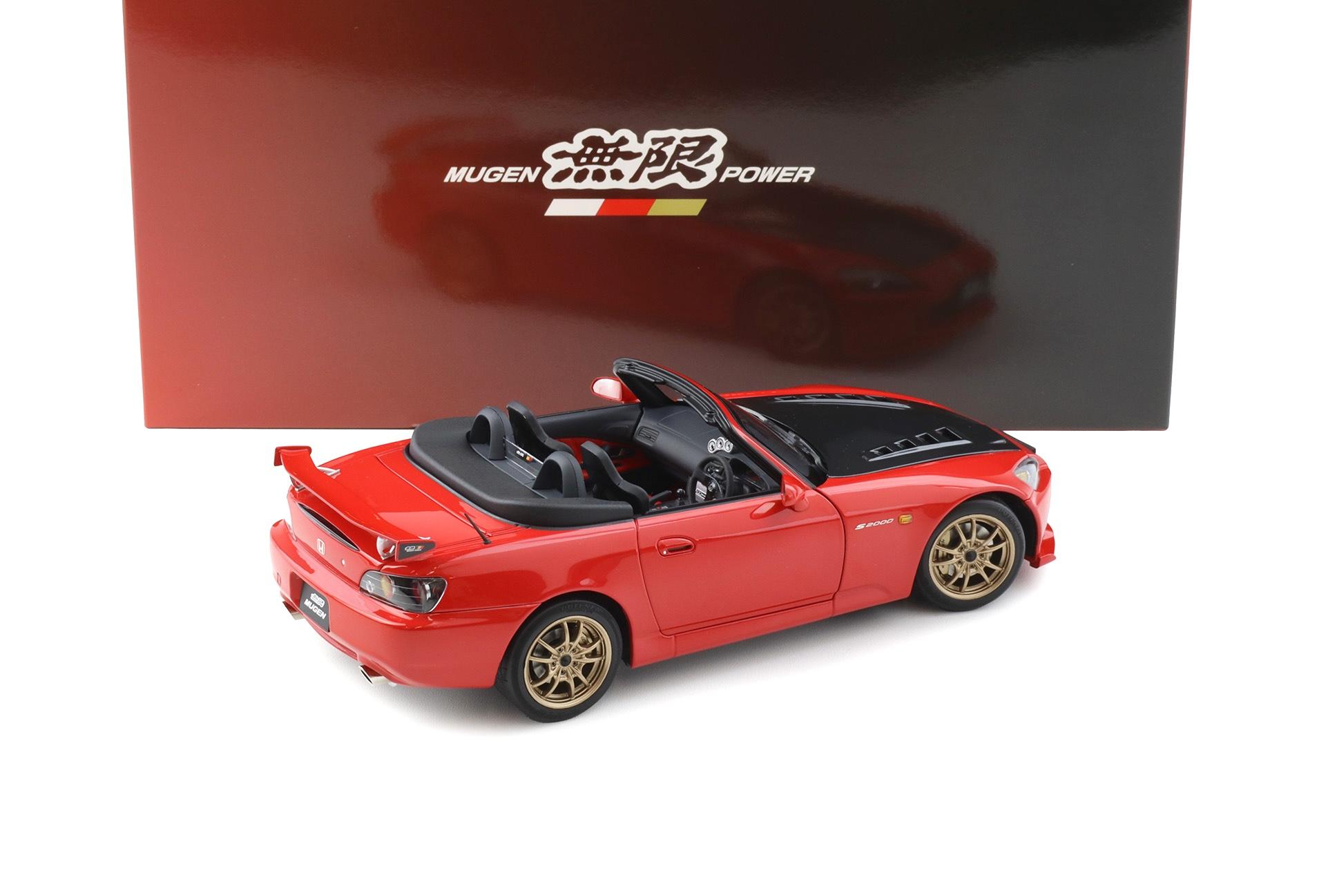 1:18 Motorhelix Honda S2000 (AP2) MUGEN New Formula red M85124