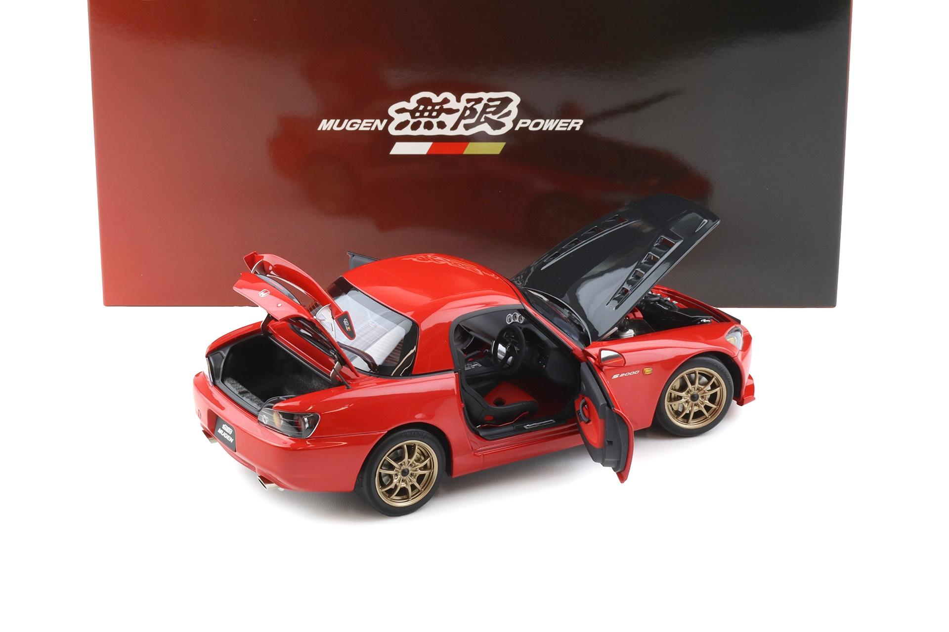 1:18 Motorhelix Honda S2000 (AP2) MUGEN New Formula red M85124
