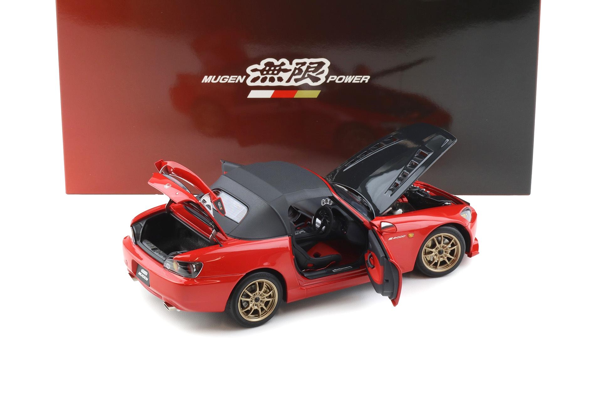 1:18 Motorhelix Honda S2000 (AP2) MUGEN New Formula red M85124