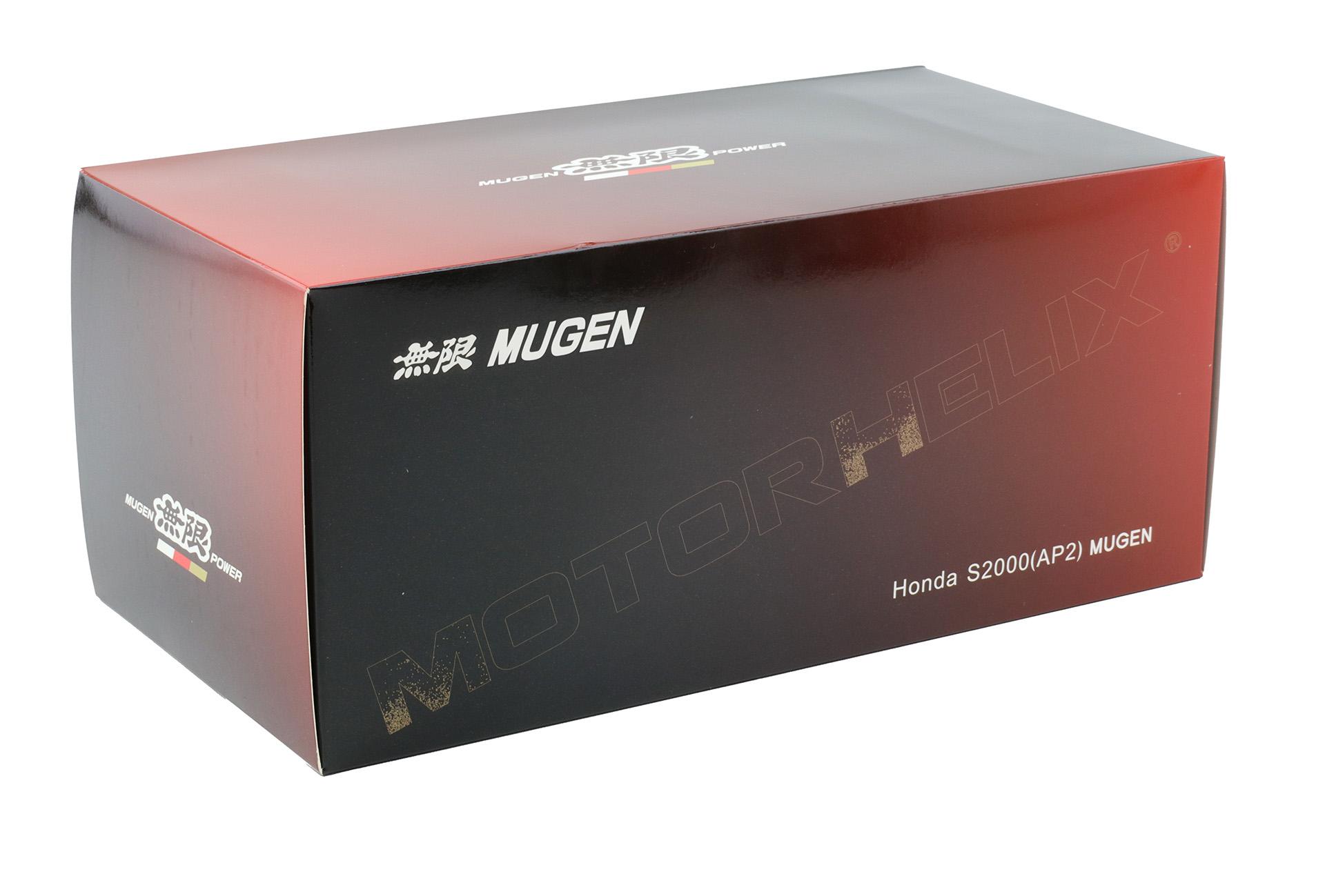 1:18 Motorhelix Honda S2000 (AP2) MUGEN Platinum white pearl M85123