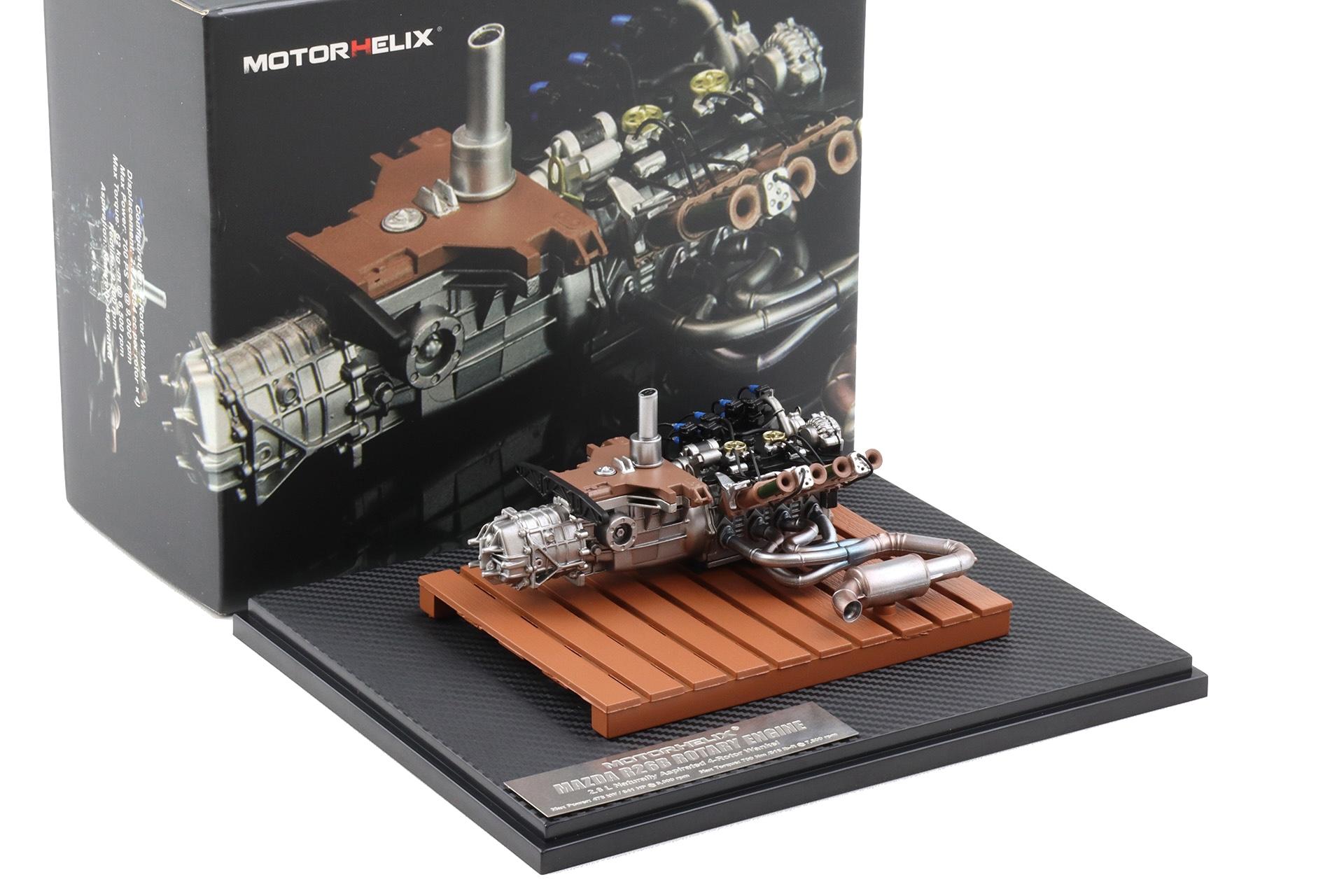 1:18 Motorhelix Zubehör Mazda 787B R26B Rotary Motor Engine M90123