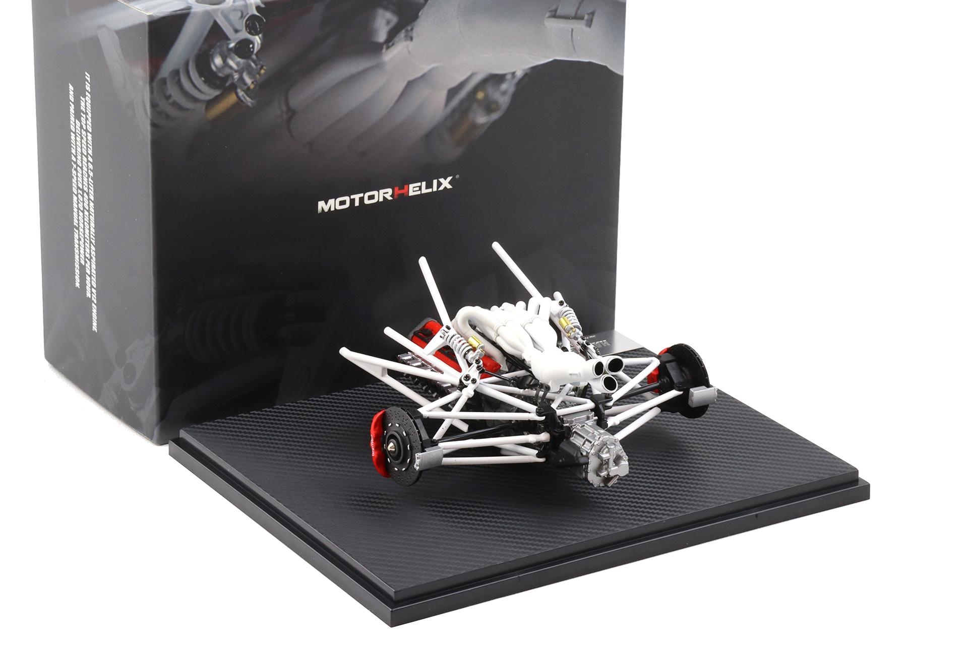 1:18 Motorhelix Zubehör Hartley / NILU27 V12 Motor Engine M90124
