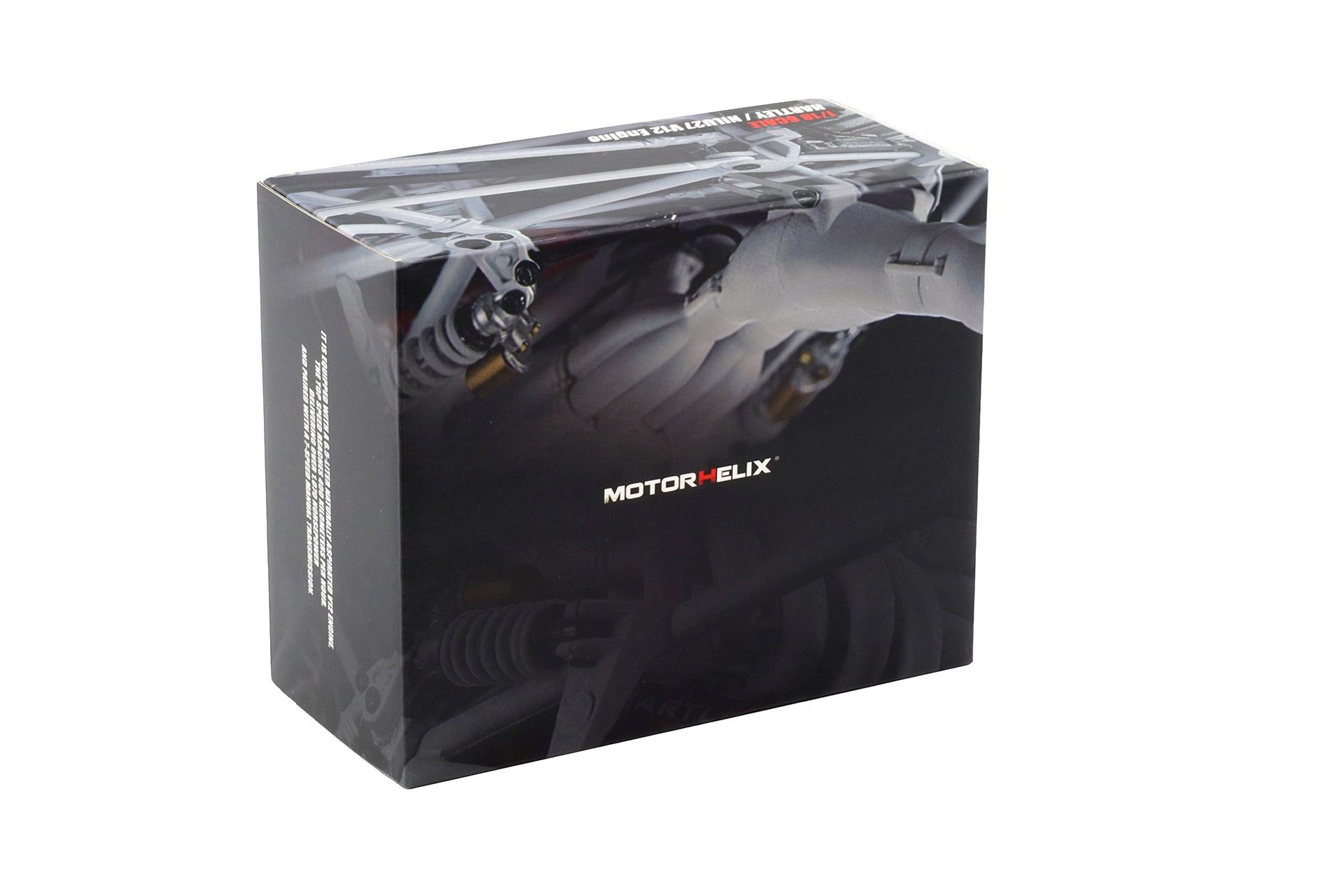1:18 Motorhelix Zubehör Hartley / NILU27 V12 Motor Engine M90124