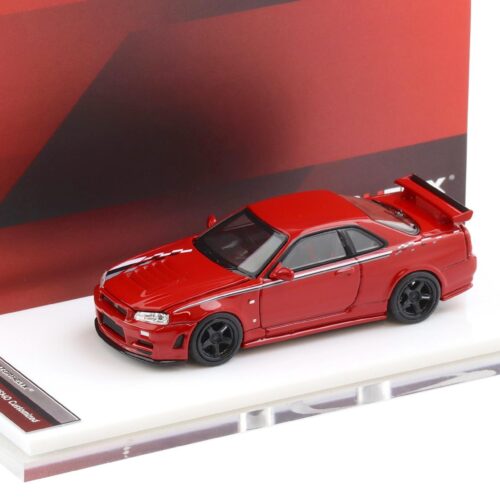 1:64 Motorhelix Nissan Skyline GT-R R34 Nismo Customized red M63420