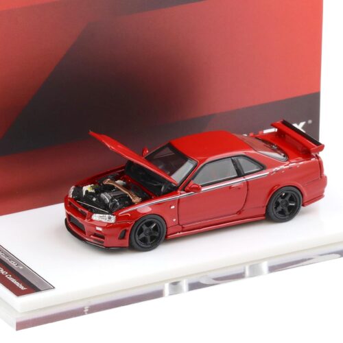 1:64 Motorhelix Nissan Skyline GT-R R34 Nismo Customized red M63420