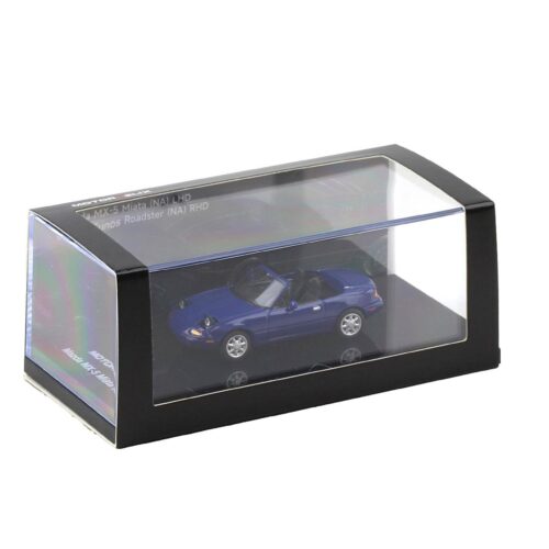 1:64 Motorhelix Mazda MX-5 Miata Roadster (NA) LHD Laguna blue M60202L