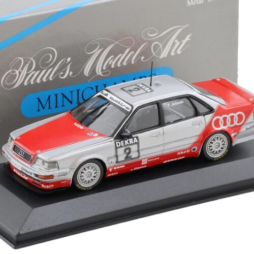1:43 Minichamps Audi V8 Evo DTM 1992 F.Jelinski #2 Team AZR