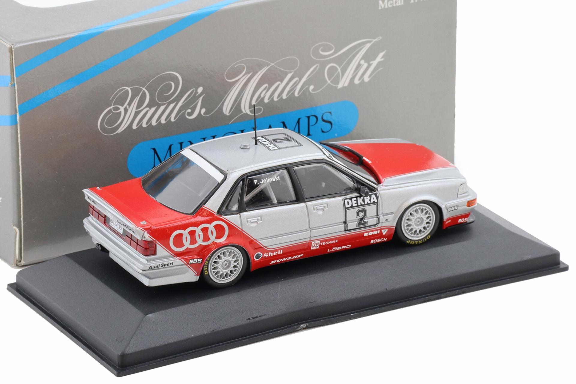 1:43 Minichamps Audi V8 Evo DTM 1992 F.Jelinski #2 Team AZR