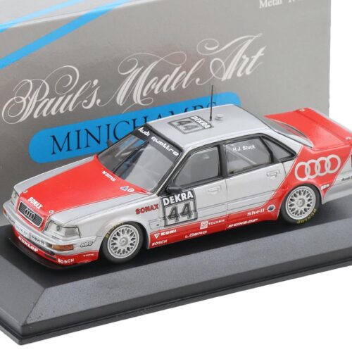 1:43 Minichamps Audi V8 Evo DTM 1992 H.J.Stuck #44 Team SMS