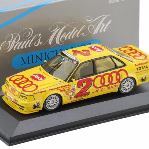 1:43 Minichamps Audi V8 Quattro Evo Belgian Procar 1993 Hemroulle #2