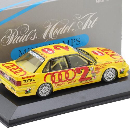1:43 Minichamps Audi V8 Quattro Evo Belgian Procar 1993 Hemroulle #2