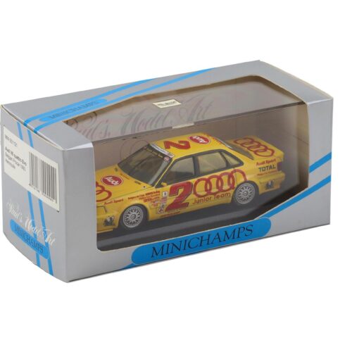 1:43 Minichamps Audi V8 Quattro Evo Belgian Procar 1993 Hemroulle #2