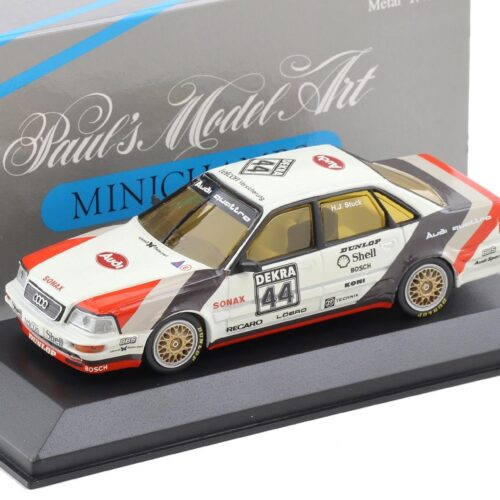 1:43 Minichamps Audi V8 Quattro DTM 1990 H.J.Stuck Team SMS #44