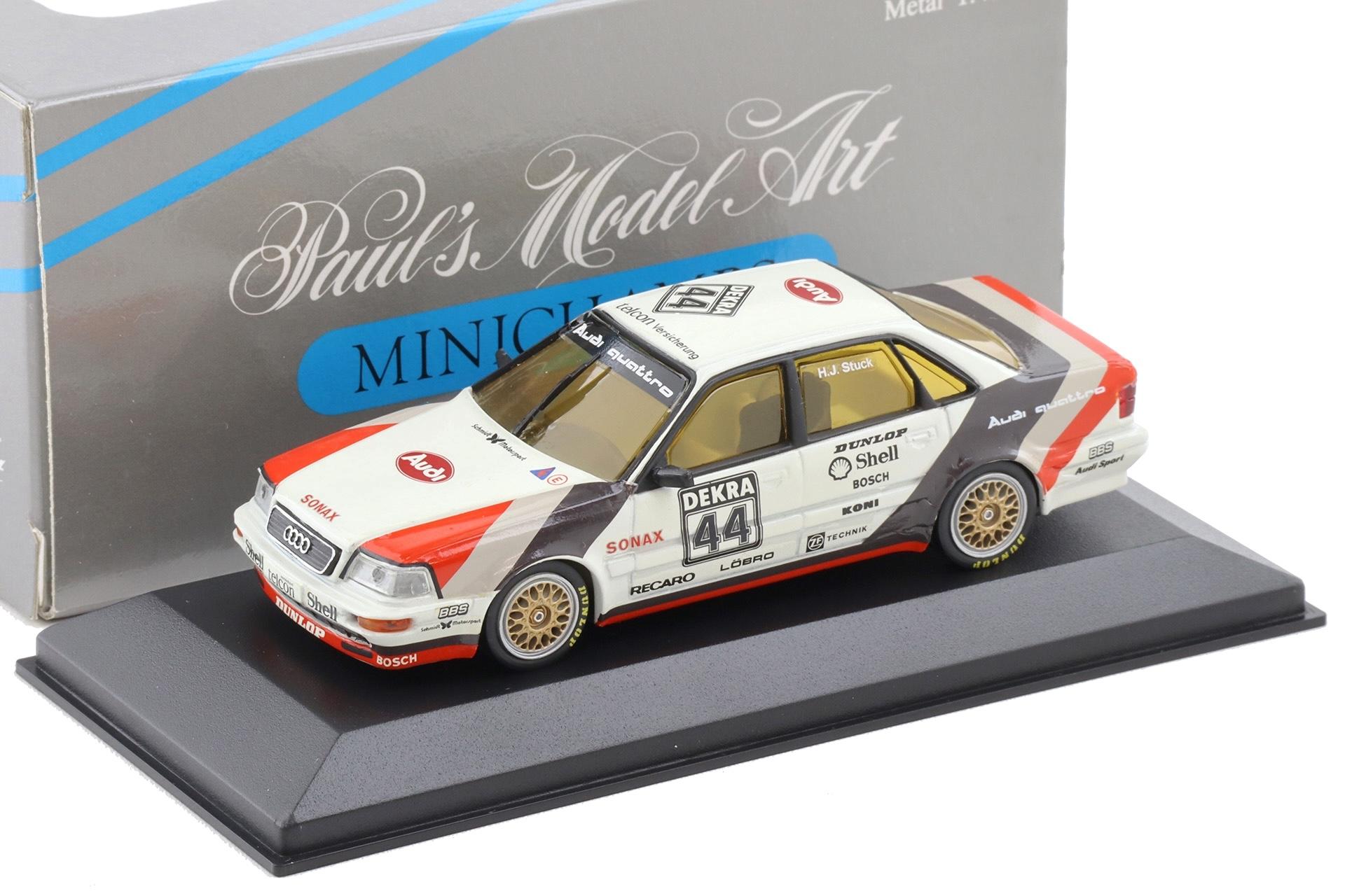 ID 112538 orig.jpg 1:43 Minichamps Audi V8 Quattro DTM 1990 H.J.Stuck Team SMS #44