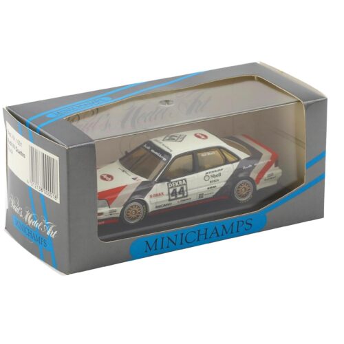 1:43 Minichamps Audi V8 Quattro DTM 1990 H.J.Stuck Team SMS #44