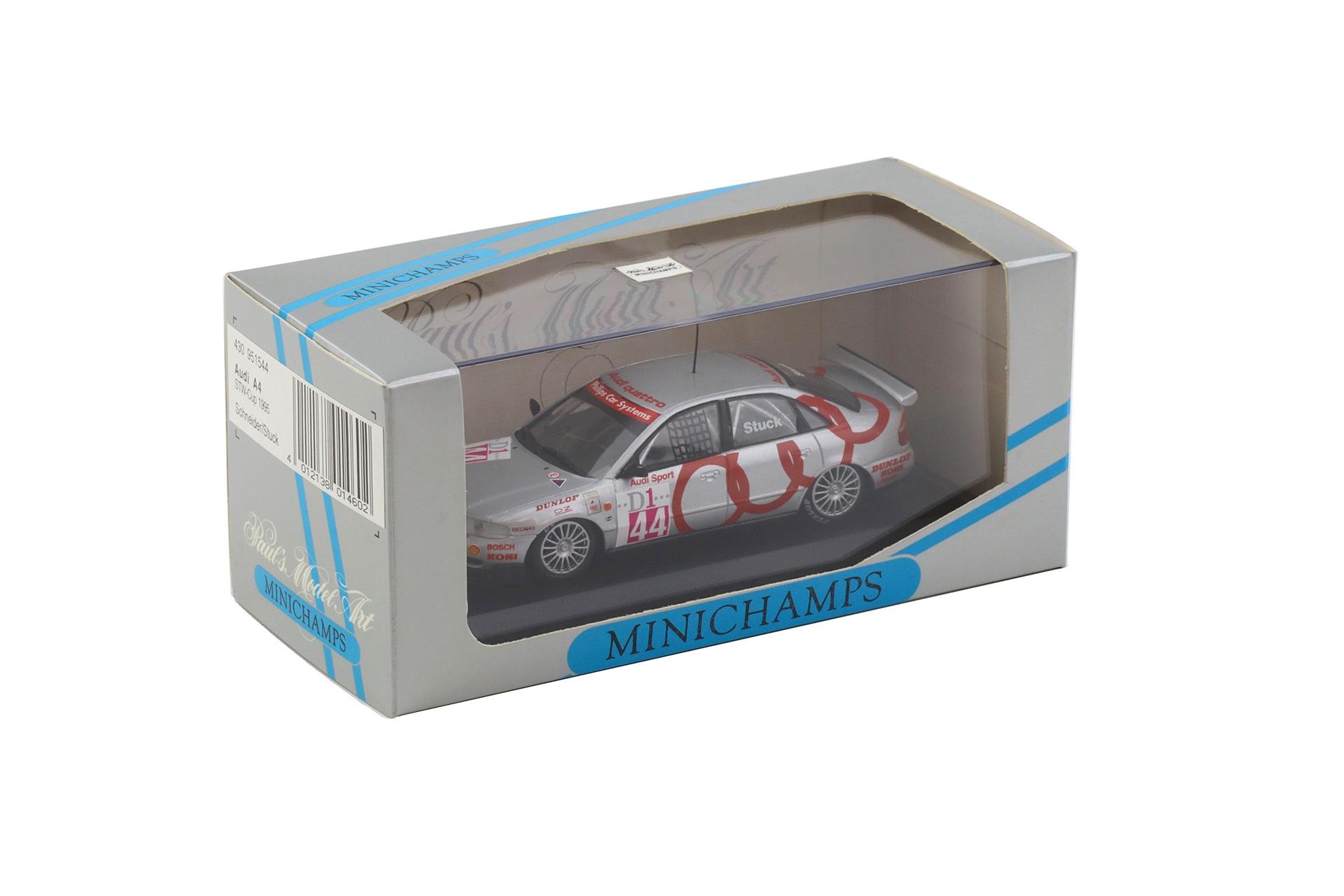 1:43 Minichamps Audi A4 STW-Cup 1995 Schneider/ Stuck #44