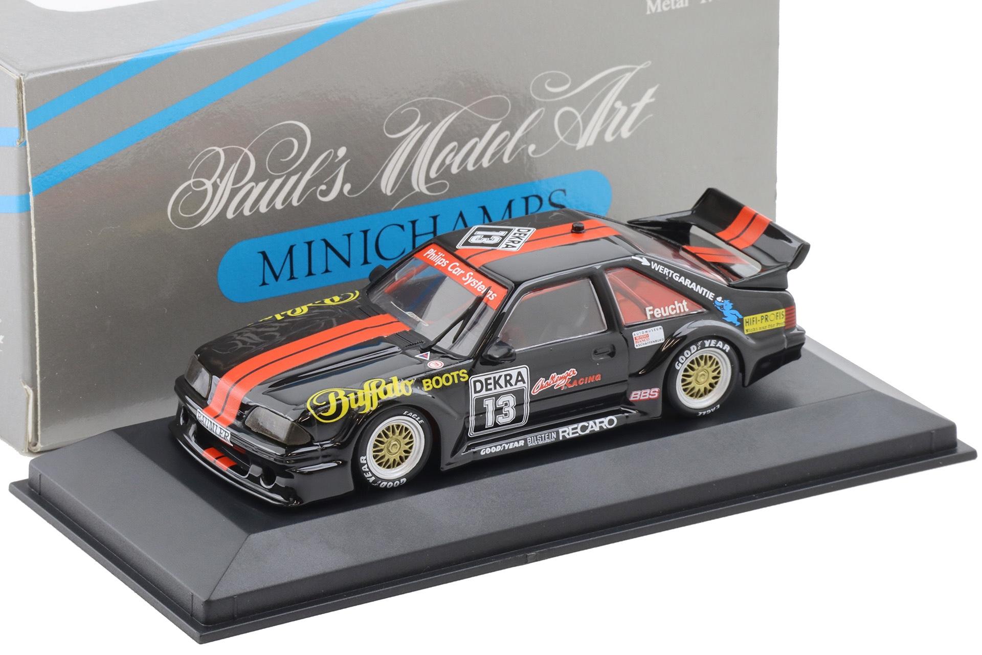 1:43 Minichamps Ford Mustang DTM 1993 Challenger Team J.Feucht #13