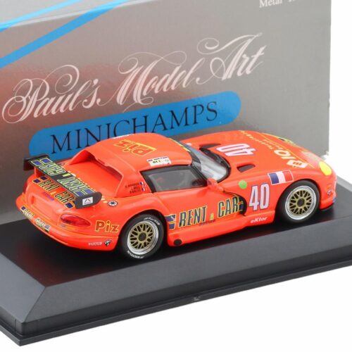 1:43 Minichamps Dodge Viper Hard Top Le Mans 1994 R.Arnoux #40