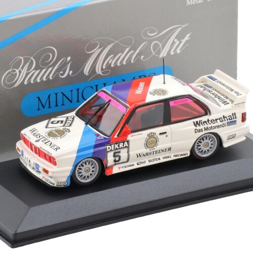 1:43 Minichamps BMW M3 E30 Sport Evo Team Schnitzer #5 Nissen