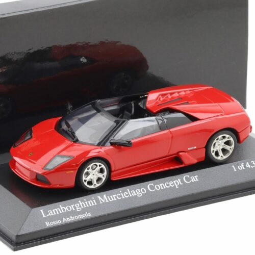 1:43 Minichamps Lamborghini Murcielago Roadster Concept Car Rosso Andromeda