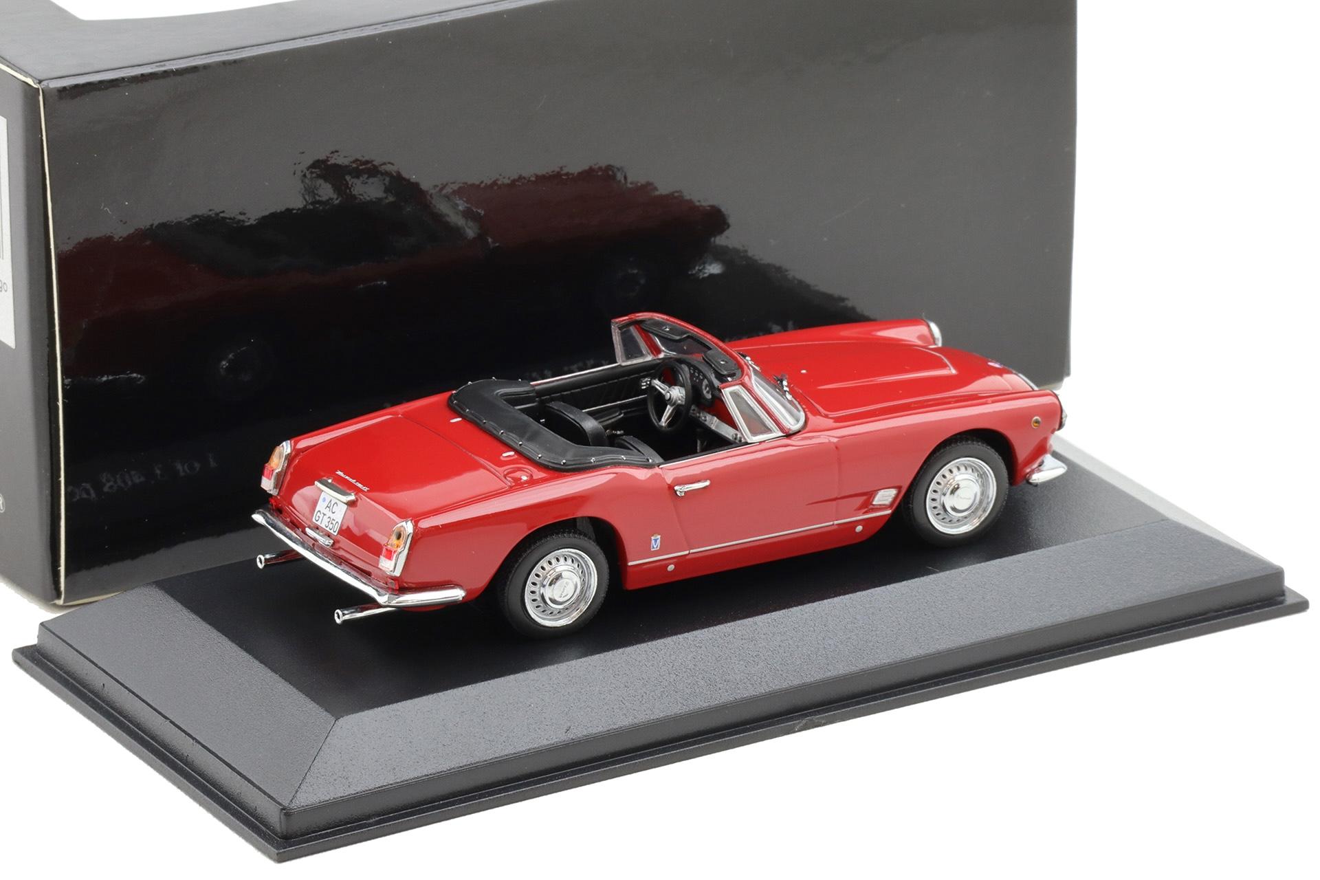 1:43 Minichamps Maserati 3500 GT Vignale Spider 1961 Rosso red