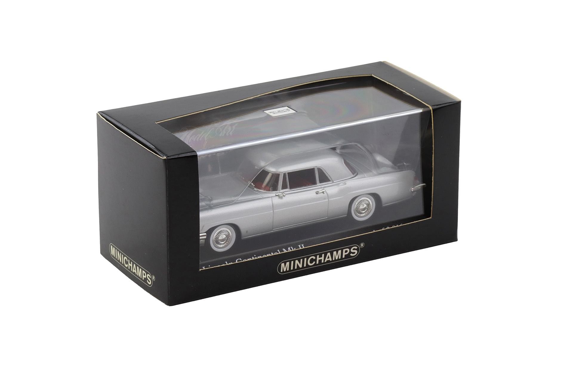 1:43 Minichamps Lincoln Continental MKII silver 1956