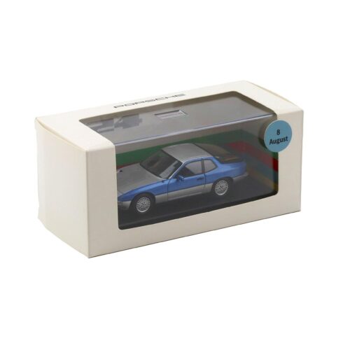 1:43 Spark Porsche 924 Turbo Bi-Color silver/ blue metallic MAP DEALER