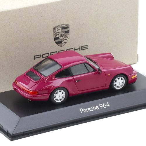 1:43 Spark Porsche 911 964 Carrera 4 Rubystone Techno Classica 2018 WAX DEALER
