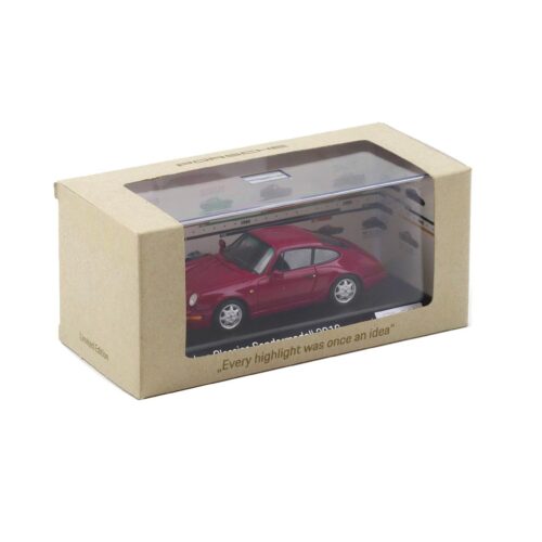 1:43 Spark Porsche 911 964 Carrera 4 Rubystone Techno Classica 2018 WAX DEALER