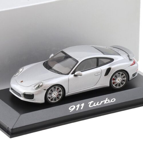 1:43 Minichamps Porsche 911 991 Turbo Coupe GT-silver WAP DEALER