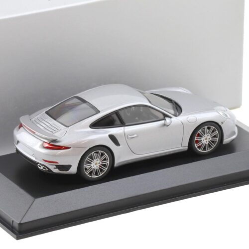 1:43 Minichamps Porsche 911 991 Turbo Coupe GT-silver WAP DEALER