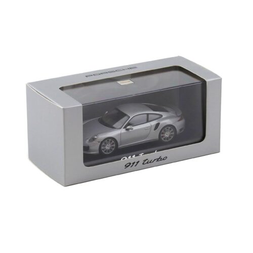 1:43 Minichamps Porsche 911 991 Turbo Coupe GT-silver WAP DEALER