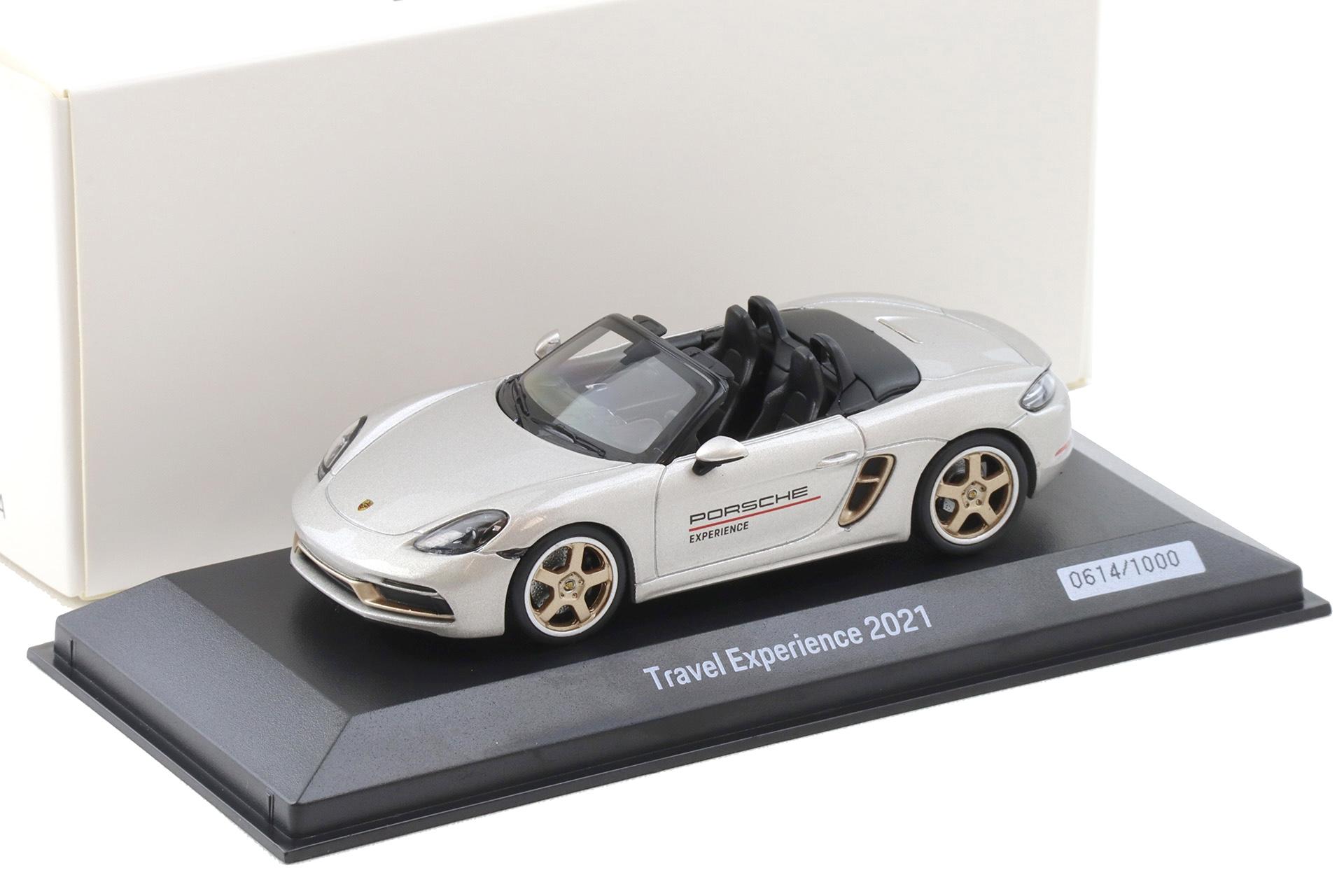 1:43 Minichamps Porsche 718 Boxster 25 Jahre Edition Travel Experience WAP DEALER