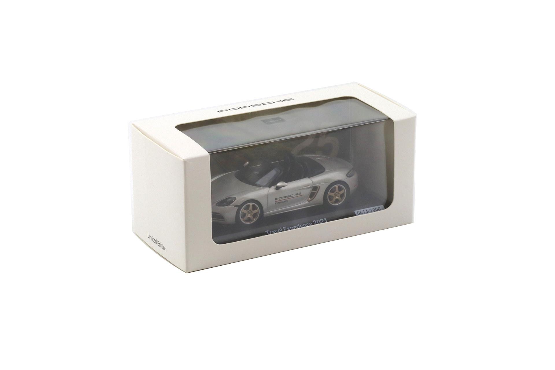 1:43 Minichamps Porsche 718 Boxster 25 Jahre Edition Travel Experience WAP DEALER
