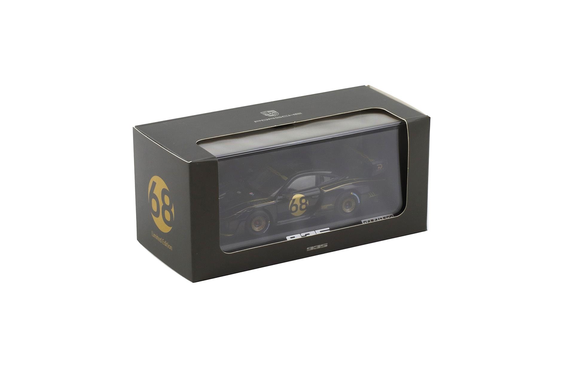 1:43 Minichamps Porsche 935/19 #68 JPS Base GT2 RS 2019 Schwarz / Gold WAP DEALER