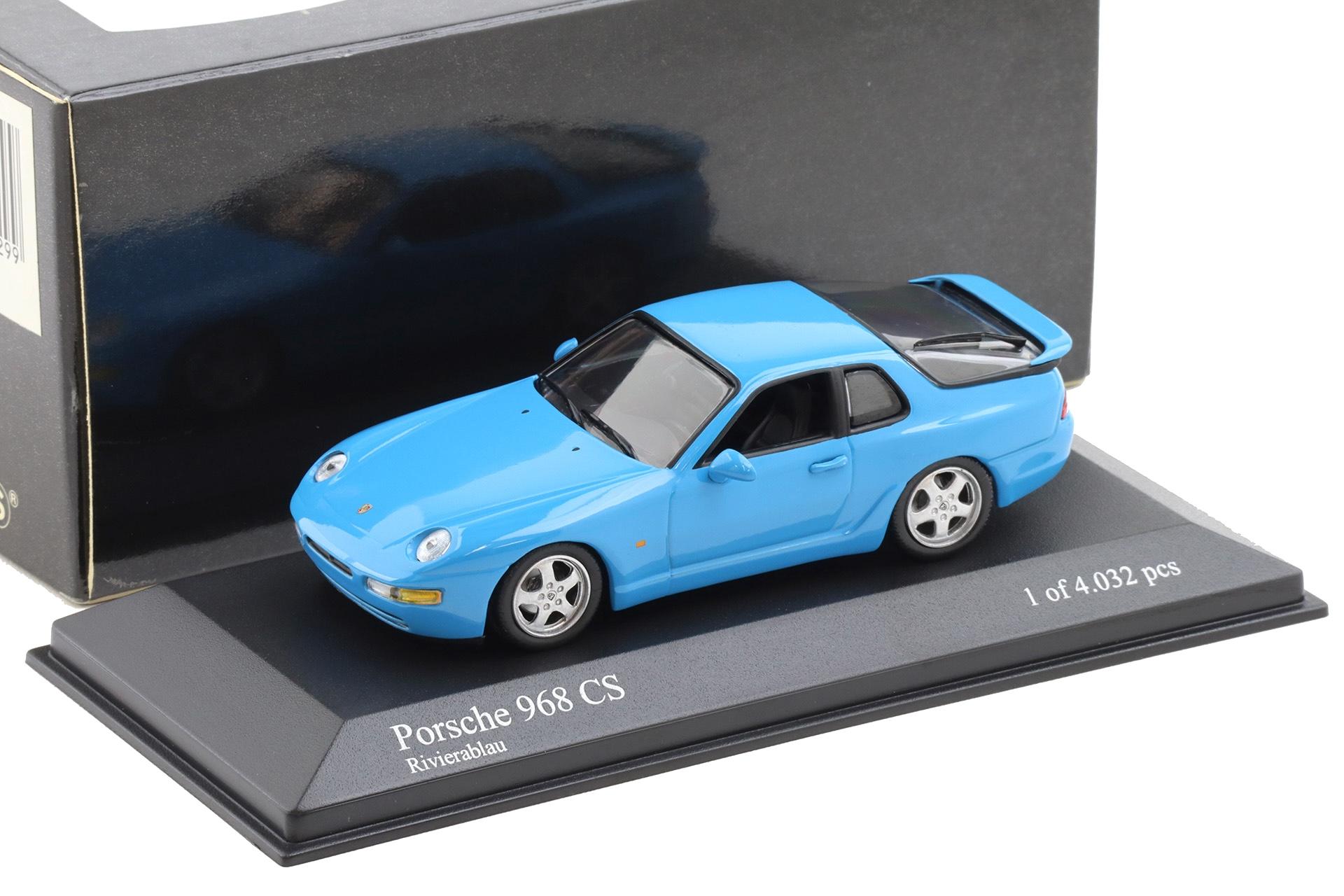 ID 112610 orig 1.jpg 1:43 Minichamps Porsche 968 CS 1993 Riviera blue