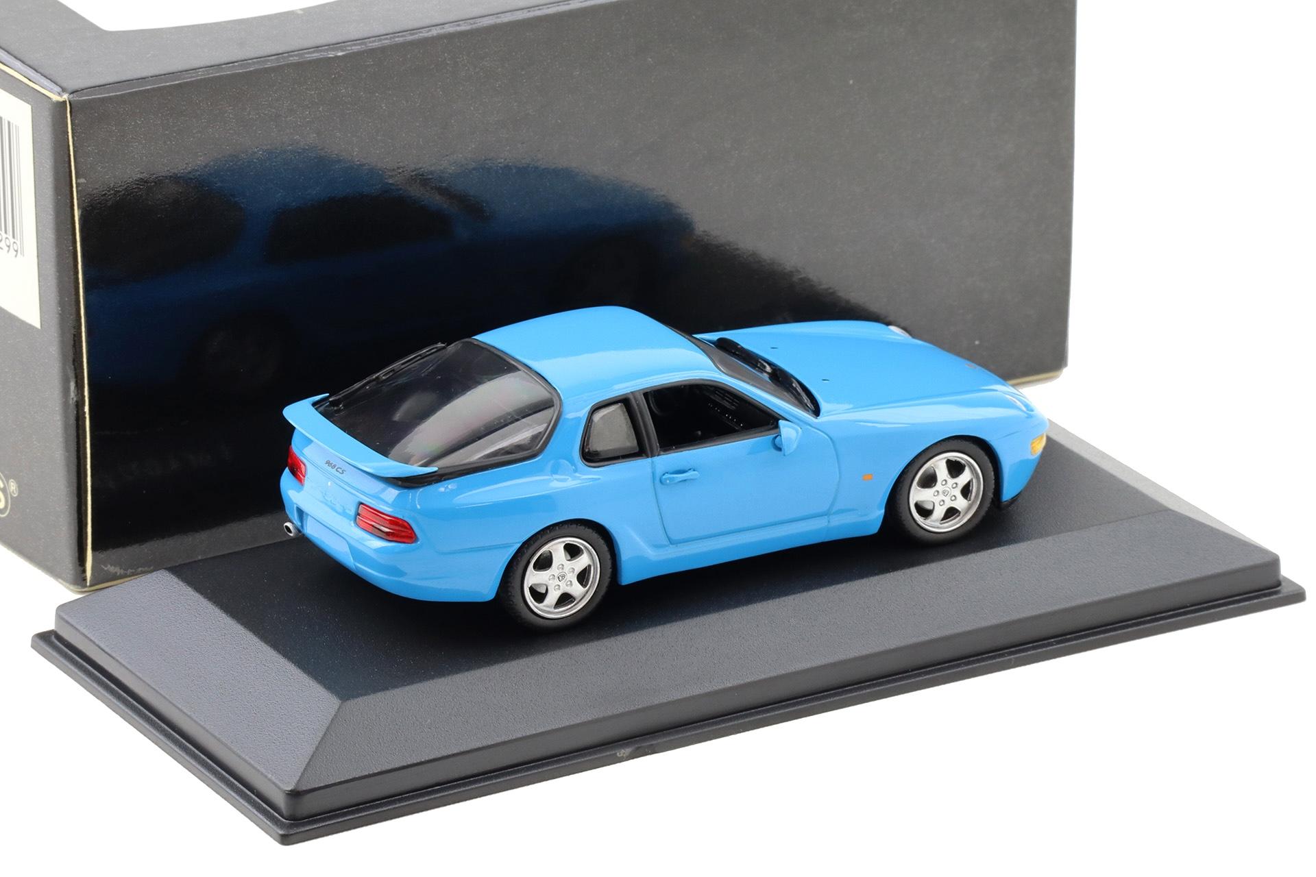1:43 Minichamps Porsche 968 CS 1993 Riviera blue