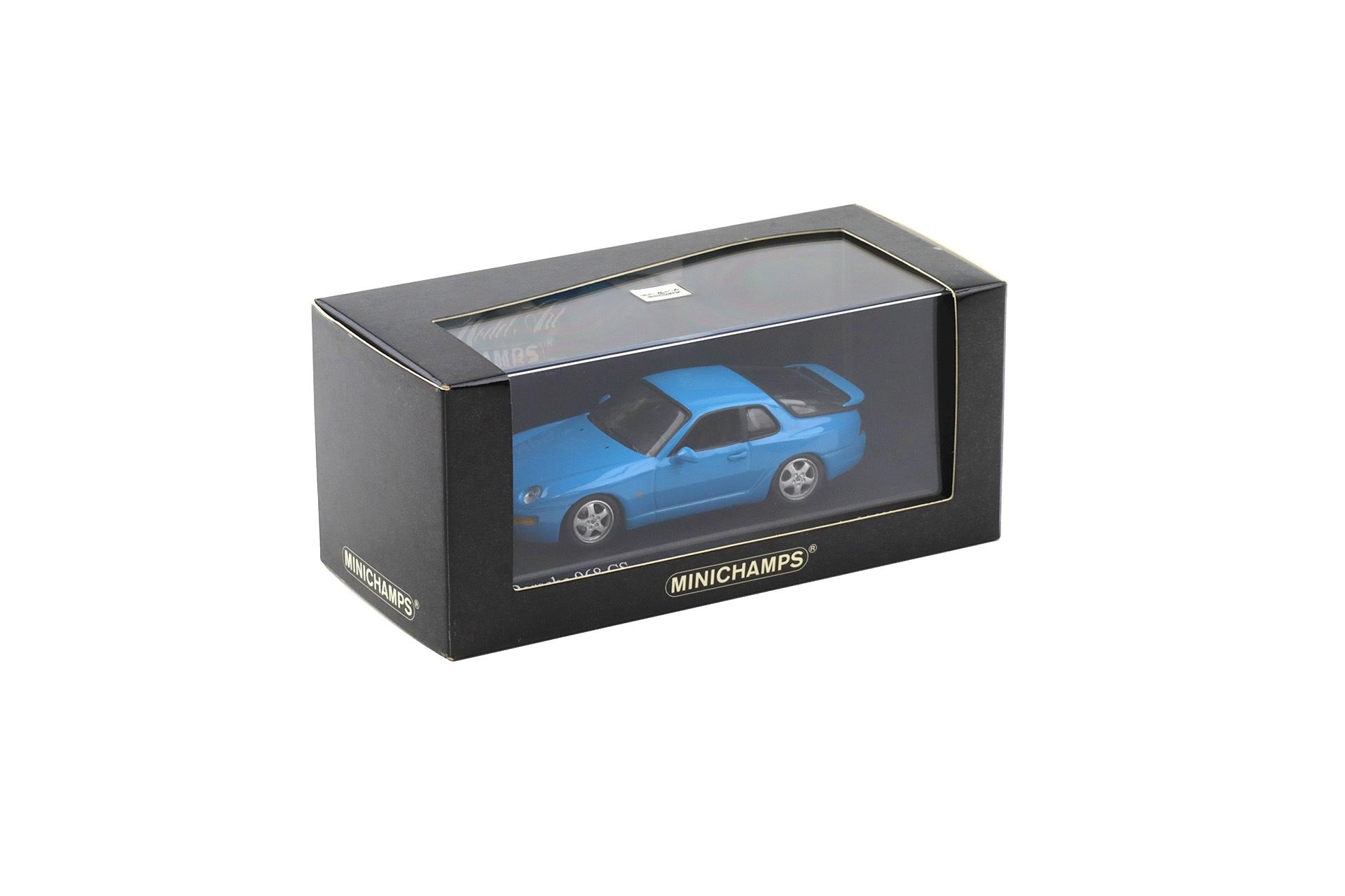 1:43 Minichamps Porsche 968 CS 1993 Riviera blue