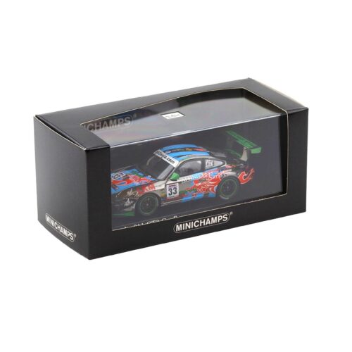 1:43 Minichamps Porsche 911 997 GT3 CupS Weng Sun Mok #33 Winner Asian of Speed 2009