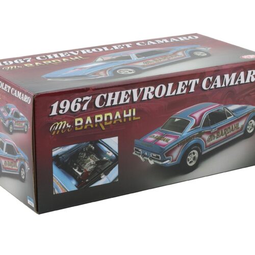 1:18 ACME 1967 Chevrolet Camaro Mr. Bardahl Drag blue metallic A1805735