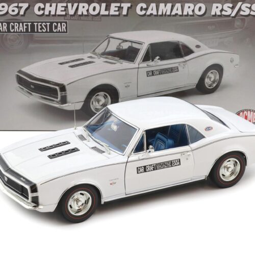 1:18 ACME 1967 Chevrolet Camaro RS/SS Coupe Car Craft Test Car white A1805734