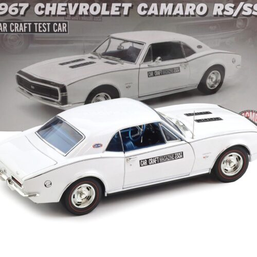 1:18 ACME 1967 Chevrolet Camaro RS/SS Coupe Car Craft Test Car white A1805734
