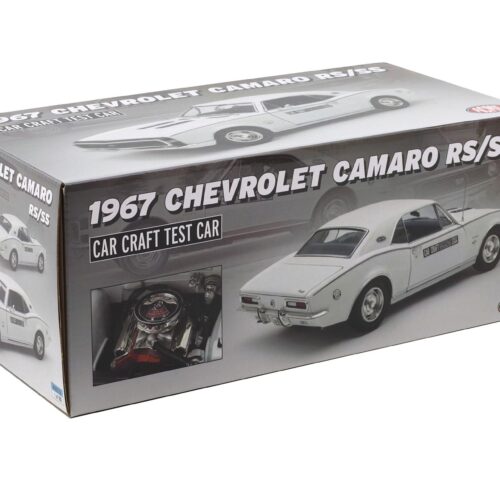 1:18 ACME 1967 Chevrolet Camaro RS/SS Coupe Car Craft Test Car white A1805734