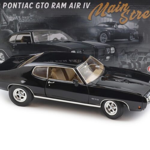 1:18 ACME 1970 Pontiac GTO RAM AIR IV Main Street black A1801229