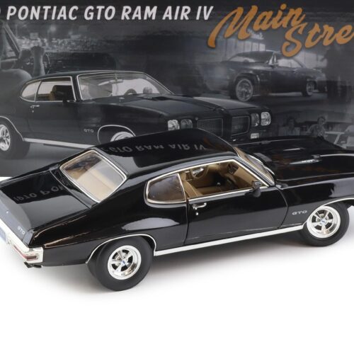 1:18 ACME 1970 Pontiac GTO RAM AIR IV Main Street black A1801229