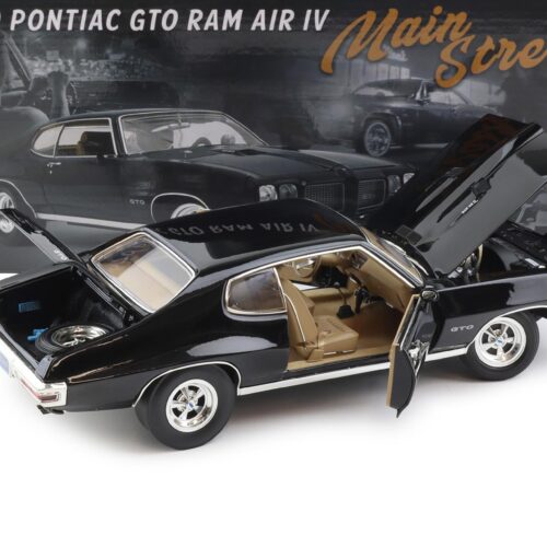 1:18 ACME 1970 Pontiac GTO RAM AIR IV Main Street black A1801229