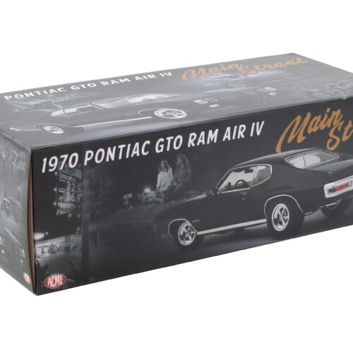 1:18 ACME 1970 Pontiac GTO RAM AIR IV Main Street black A1801229