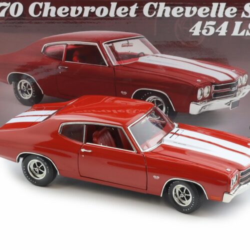1:18 ACME 1970 Chevrolet Chevelle SS 454 LS6 Coupe Cranberry red A1805530