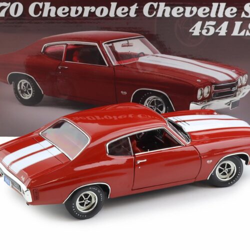 1:18 ACME 1970 Chevrolet Chevelle SS 454 LS6 Coupe Cranberry red A1805530
